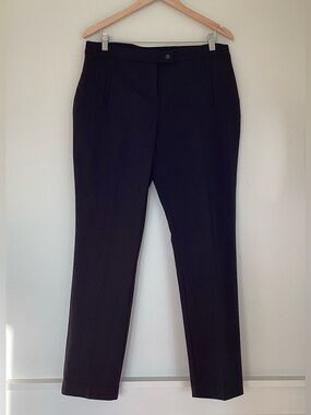 Alfani Women's Dress Pants Black Stretch Trousers - Size 10